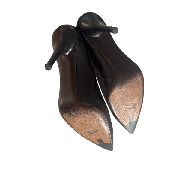 Stuart Weitzman Black Stiletto Pump 8 - Picture 5 of 6